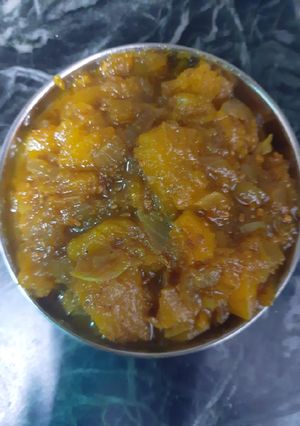 पेठे की खट्टी मीठी सब्जी (pethe ki khatti meethi sabzi recipe in Hindi) रेसिपी मुख्य फोटो