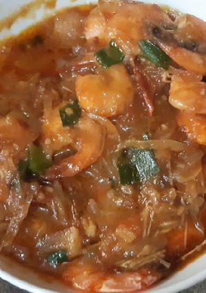 Foto resep Udang saos padang