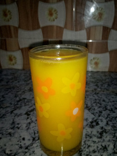 A picture of Mango juice.