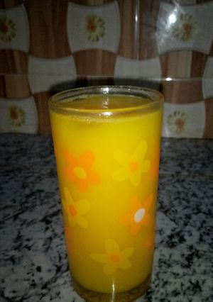 A picture of Mango juice.