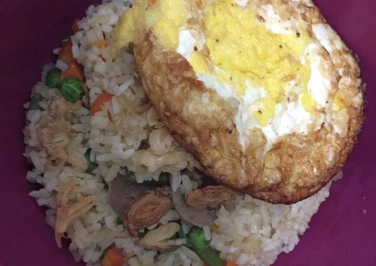 Cara memasak Nasi Goreng Pelangi legit