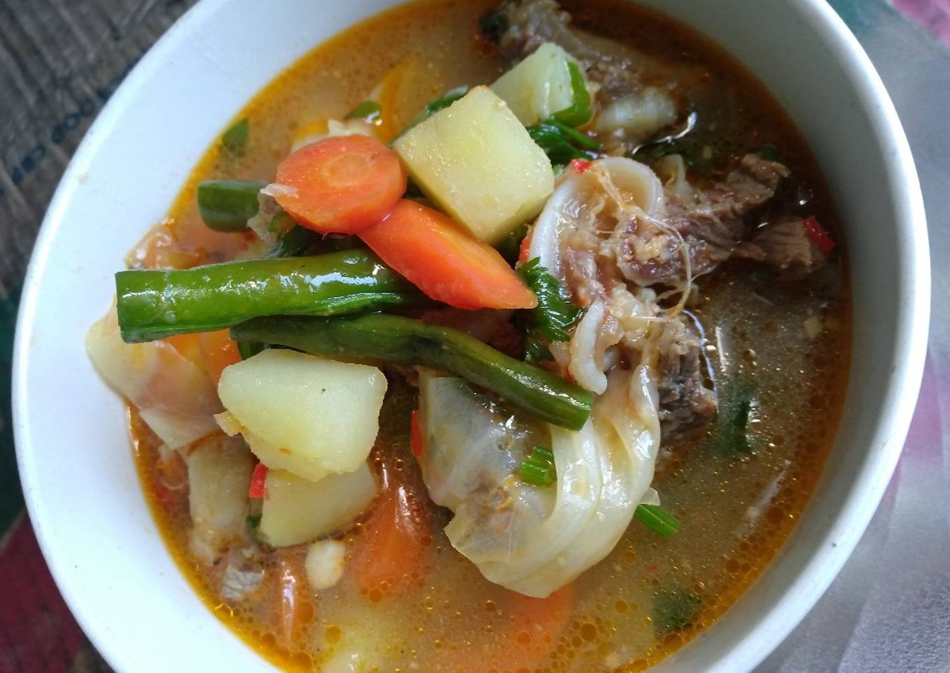 Sayur sop tulang rawan