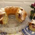 Cake de arándanos y frambuesas