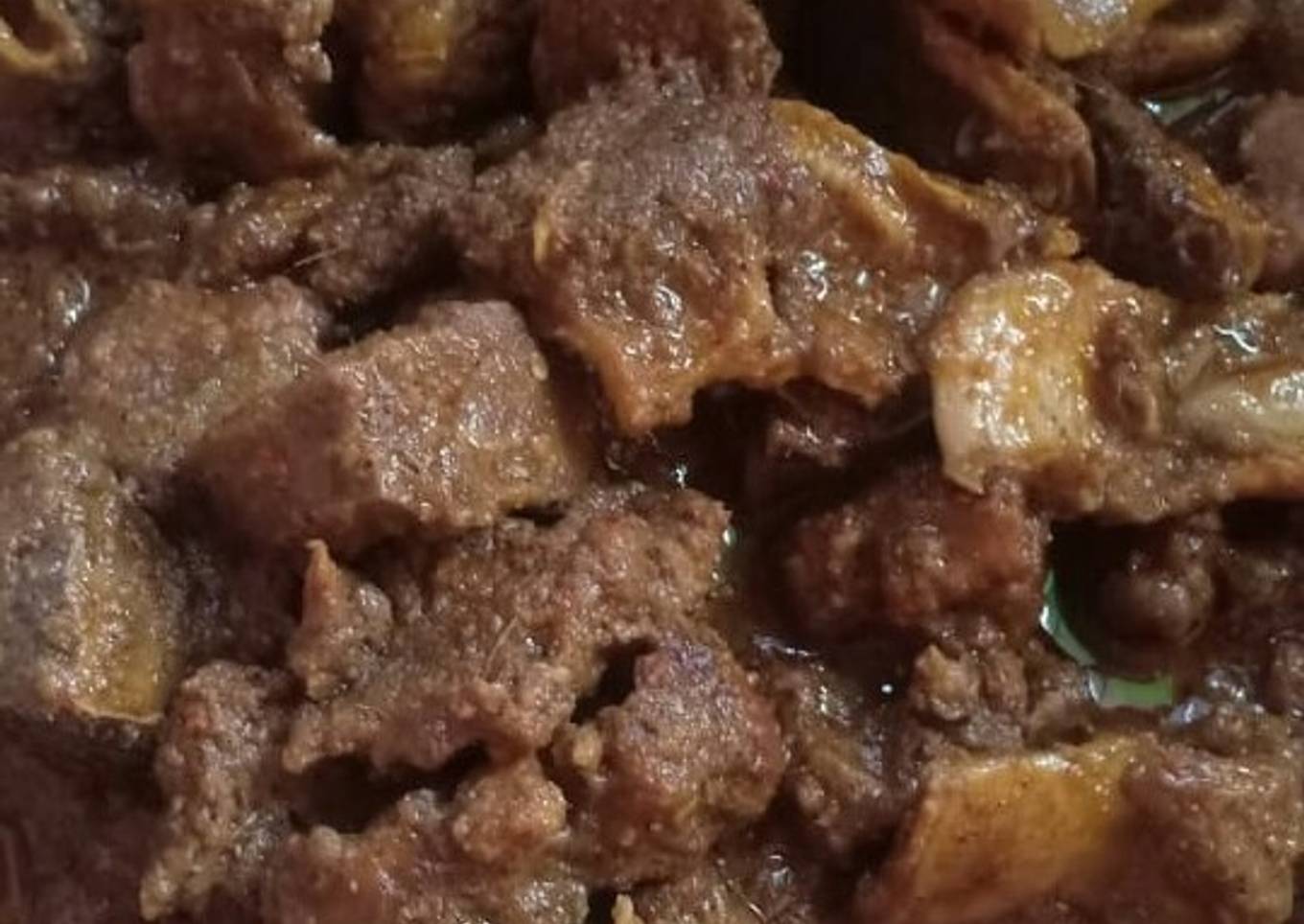 Rendang daging