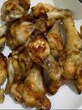 Cánh tỏi gà nướng