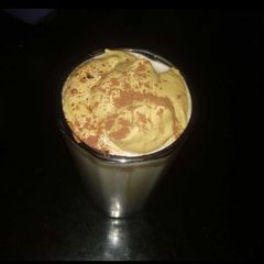 A picture of Dalgona coffee.