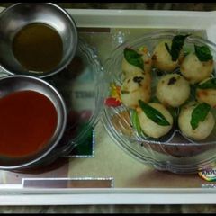 A picture of Rice balls.