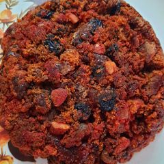 Plum Cake Without Using Egg and Alcohol A picture of Plum Cake Without Using Egg and Alcohol.