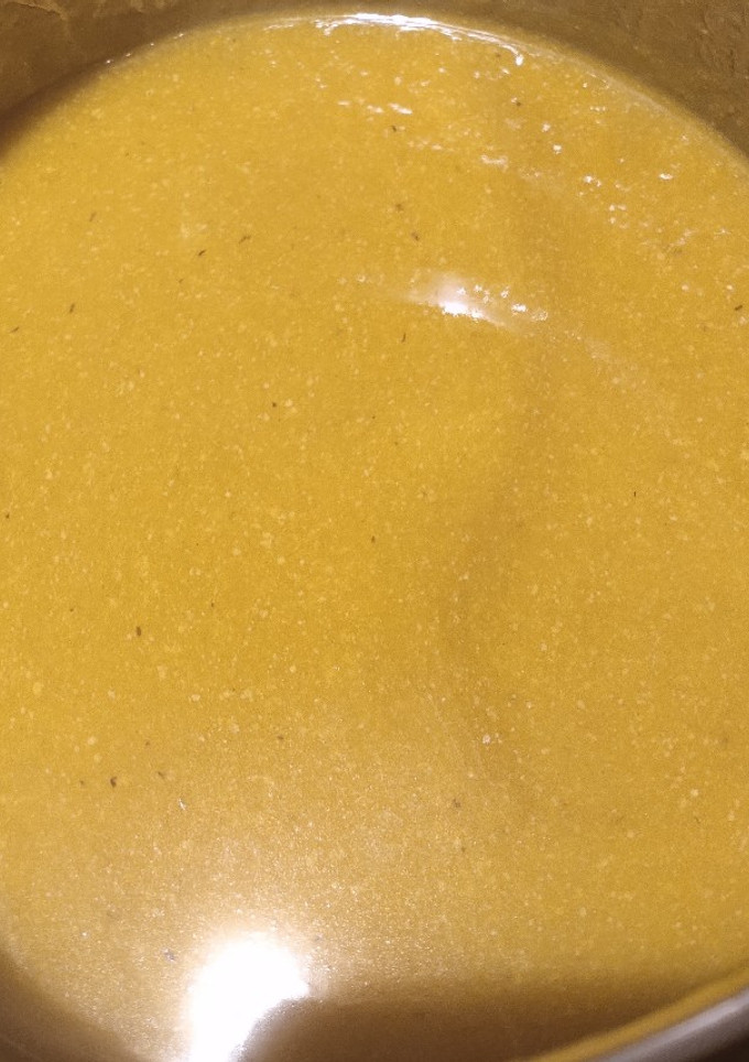 A picture of Squash Soup.