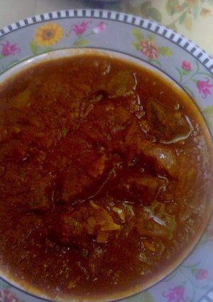 صورة لوصفة كبده بالصلصه