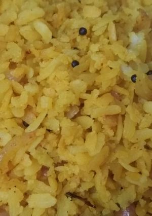 A picture of Veg poha.