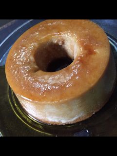 Una foto de Budín de pan riquísimo
