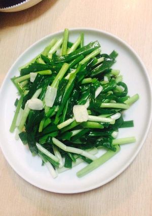 炒珠蔥 的食譜成品照片