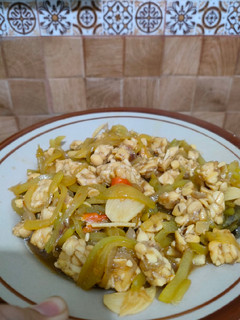Foto resep Tumis labu siam tempe