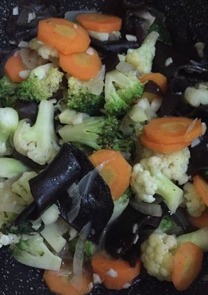 Foto resep Simple Capcay