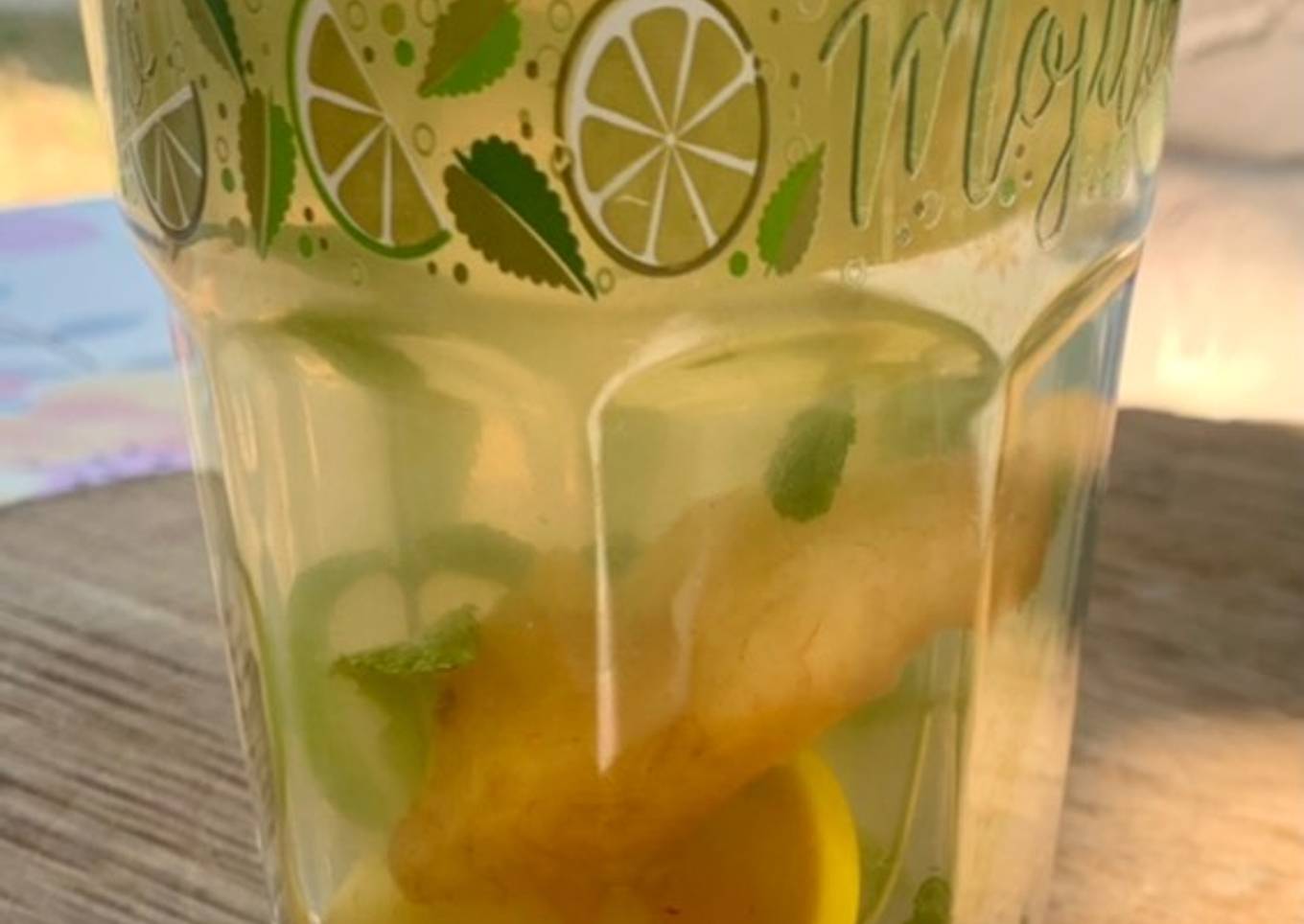 Boisson rafraîchissante Thé vert et Pêche
