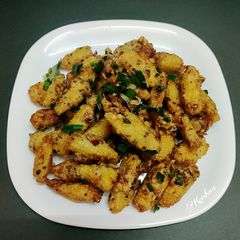Baby Corn pepper fry A picture of Baby Corn pepper fry.
