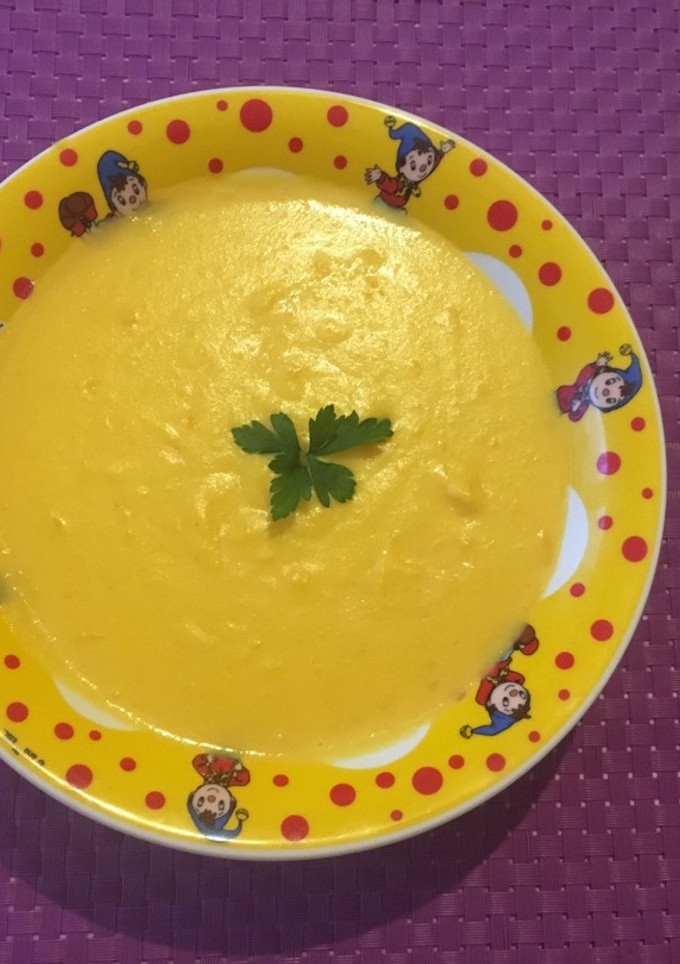 Una foto de Puré de zanahoria