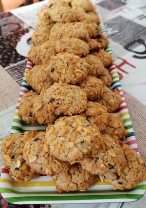 O poză a rețetei Biscuiți fragezi cu fulgi de porumb.