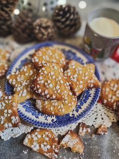 Foto di Biscotti di Natale (con centrino)