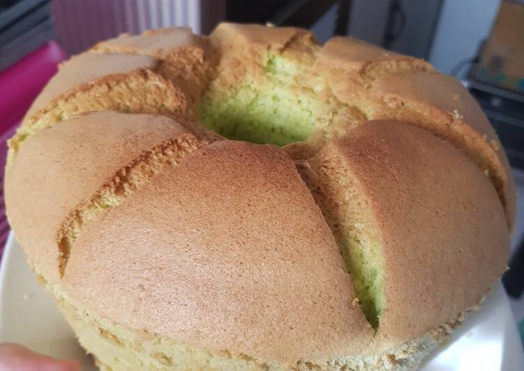 Chiffon Pandan Bantal | Anti Gagal