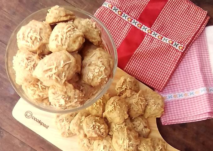 Eggless Banana Cookies Renyah Empuk Tnp Pengembang Tnp Mixer