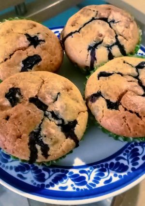 Una foto de Muffins de Arándanos