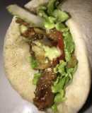 Pepitos de carne con pan pita hechos desde 0