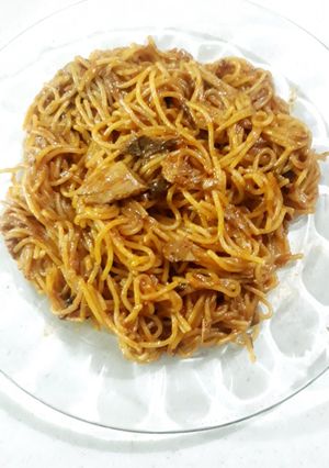 عکسی از دستور ماکارانی ساده با تن ماهی