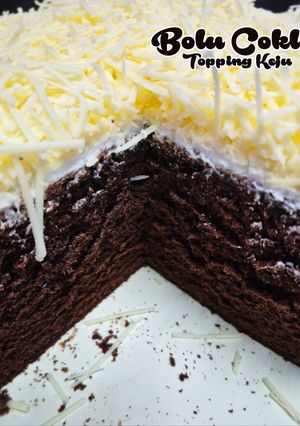 Foto resep Bolu Coklat Topping Keju