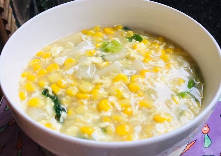 Resep 🌽 Sup Jagung Asparagus yang Sempurna