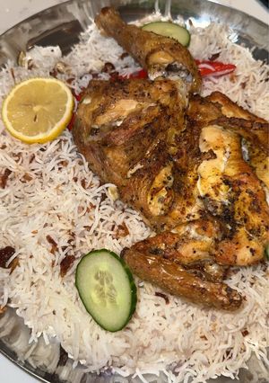صورة لوصفة دجاج مظبي فالفرن