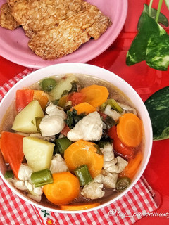 Foto resep Sup ayam Jahe MPASI 12m+