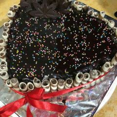 A picture of Chocolate cake.