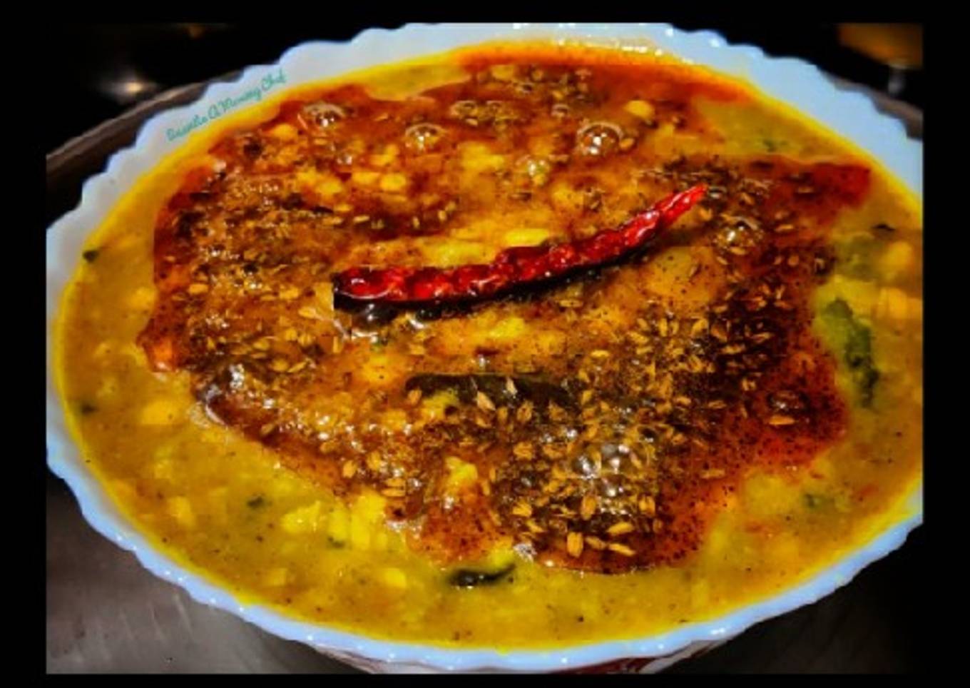 Dal fry (with chana dal)