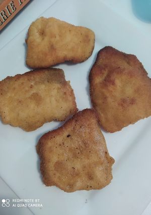 Una foto de Salmón empanado tierno