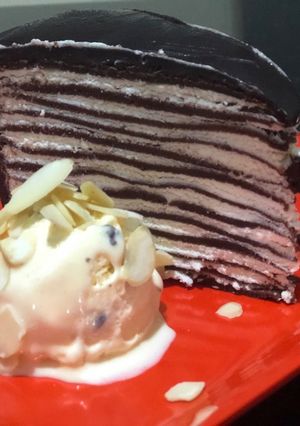 Foto resep Chocolate mille crepes