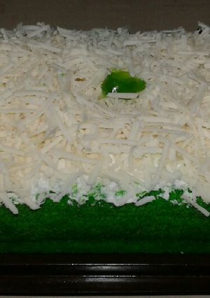 Foto resep Brownies pandan kukus