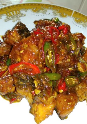 Foto resep Ikan asin pedas asam manis