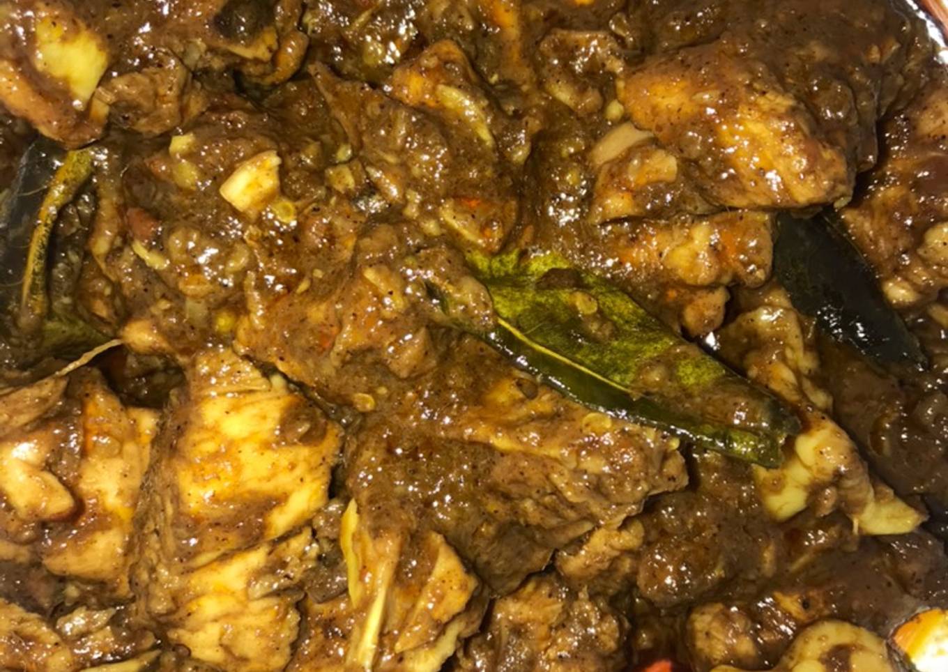 Rendang ayam bumbu instant