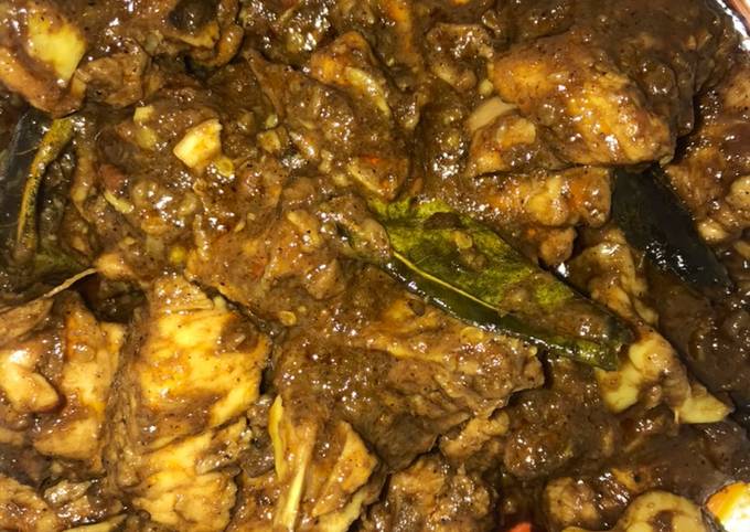 Rendang ayam bumbu instant