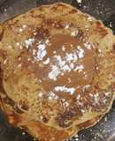 Hotcake de manzana y dulce de leche🥞🍎