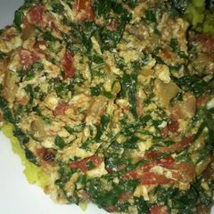 A picture of Veggie protein pre workout meal.