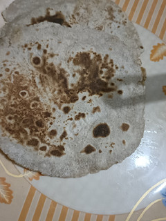A picture of Ajwain ka paratha.