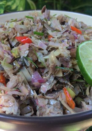 Foto resep Tongkol Suwir Kecombrang (Sambal Bongkot)