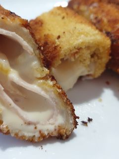 Une photo de Croque roulé pané