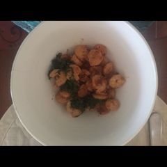 A picture of Sauted prawns.