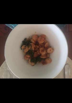 A picture of Sauted prawns.