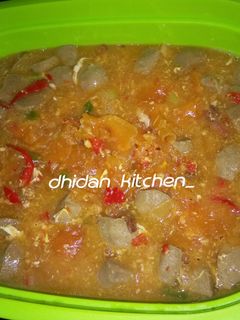 Foto resep Seblak dadakan isi daging, bakso, kerupuk