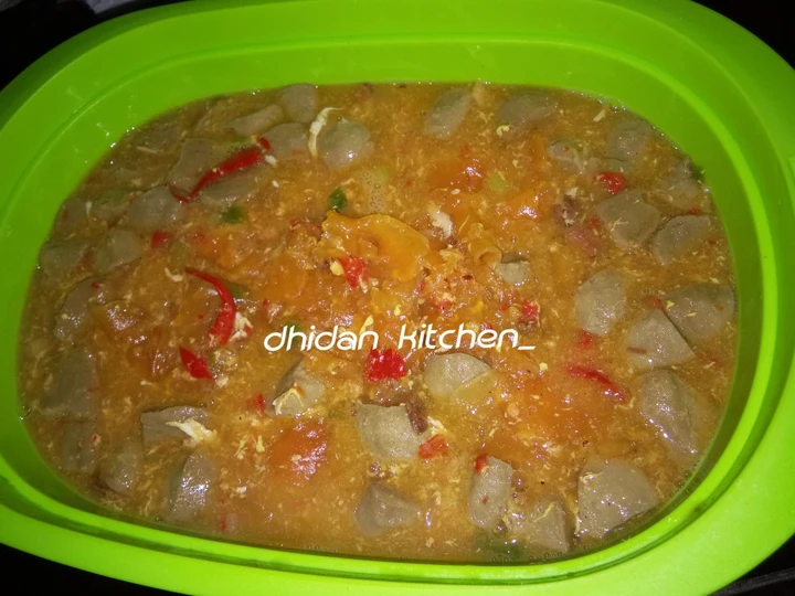 Langkah Mudah untuk Membuat Resep Seblak dadakan isi daging, bakso, kerupuk yang Bisa Manjain Lidah Anti Ribet, Uenak Banget